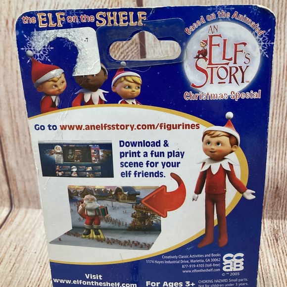 An Elf On A Shelf Story Holiday Santa Figurine Ages 3+ - Picture 8 of 11